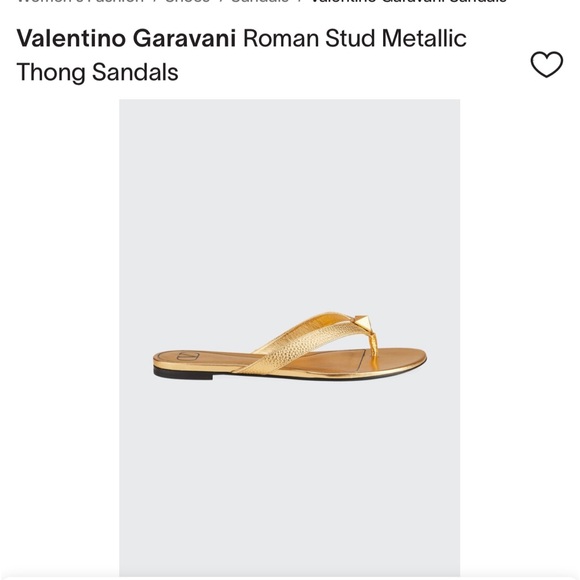 Valentino Shoes - Valentino rockstud slide